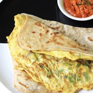 Double Egg Paratha